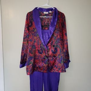 Vintage Victoria's Secret Floral Pajama Set